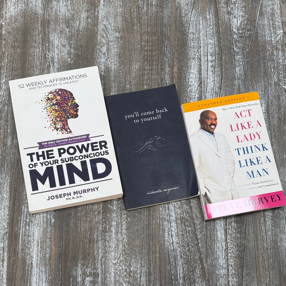 Set of Three Inspirational Books